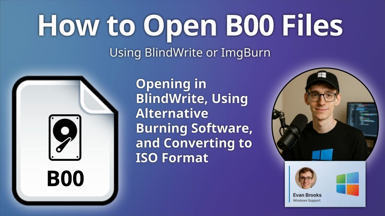 Как открыть файлы B00 (сегмент образа диска BlindWrite)