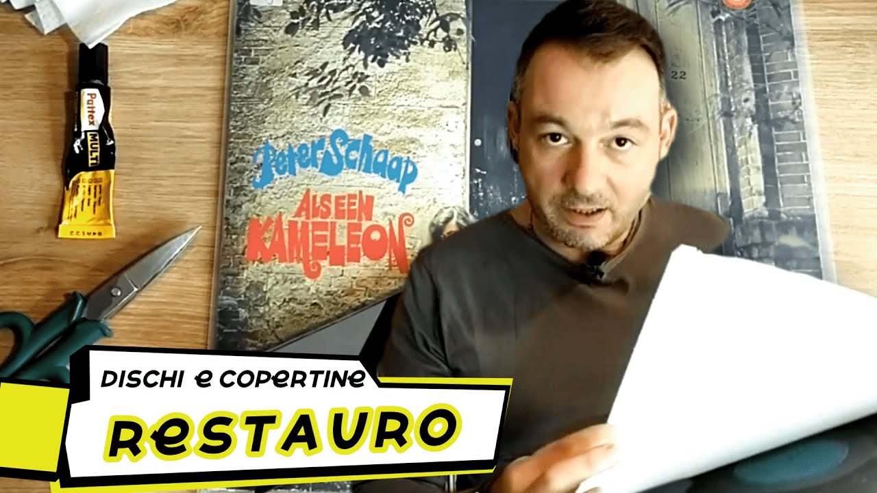 VINILE RESTAURO COMPLETO   Tutorial