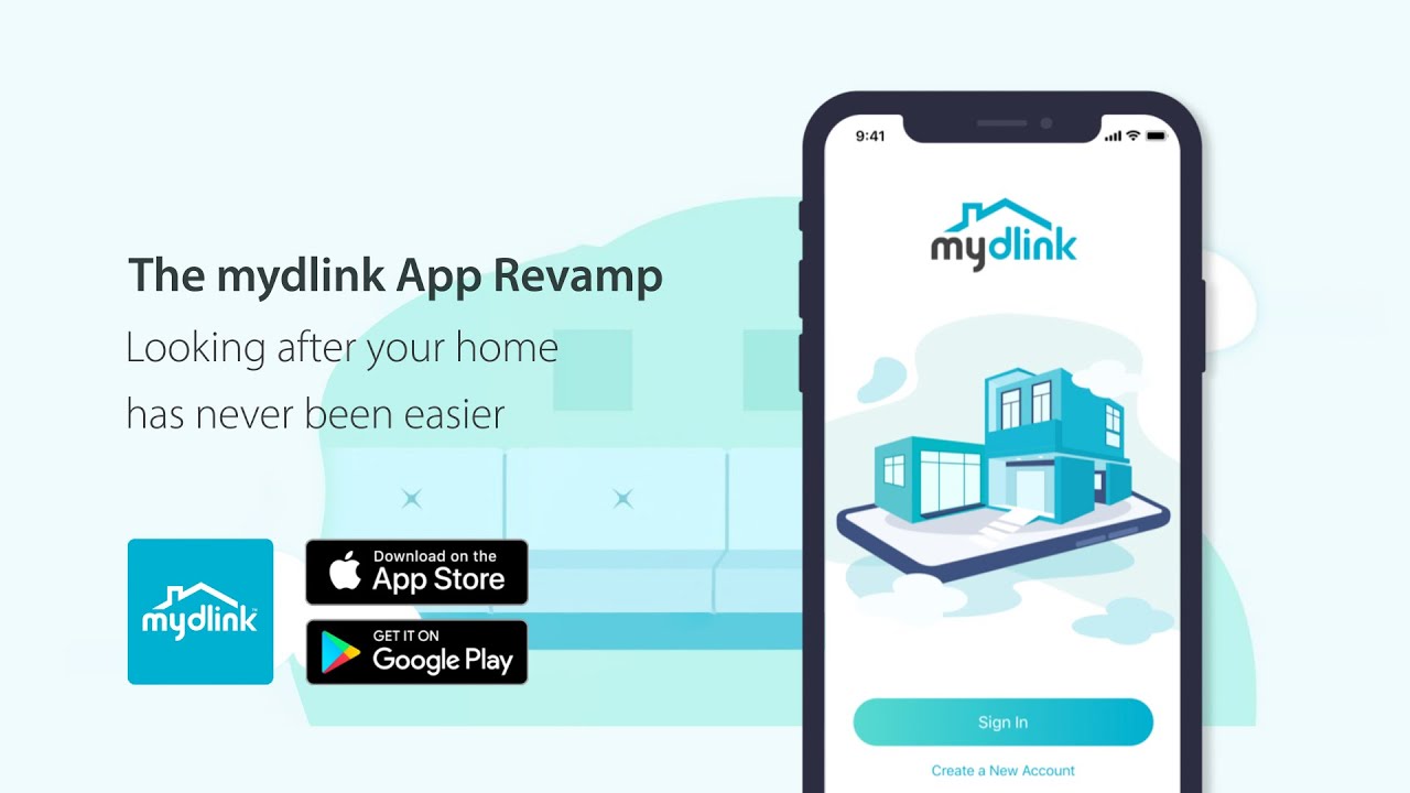 mydlink App Revamp 2020
