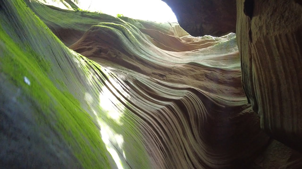陕西省延安市甘泉大峡谷 | 媲美&ldquo;羚羊谷&rdquo; 神奇的地貌让人忘返
