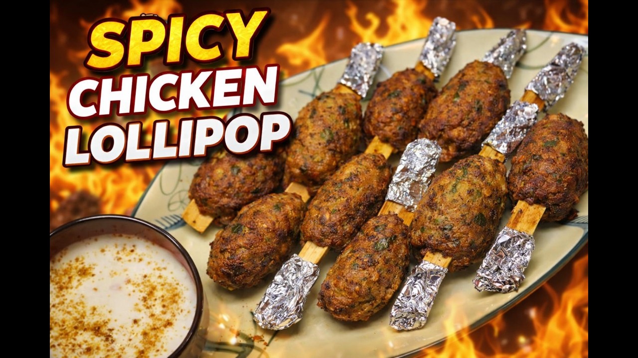Crispy Spicy Chicken Lollipop Recipe | Restaurant-Style Spicy Chicken Lollipop| Season 6 Ep 10 #sfbf