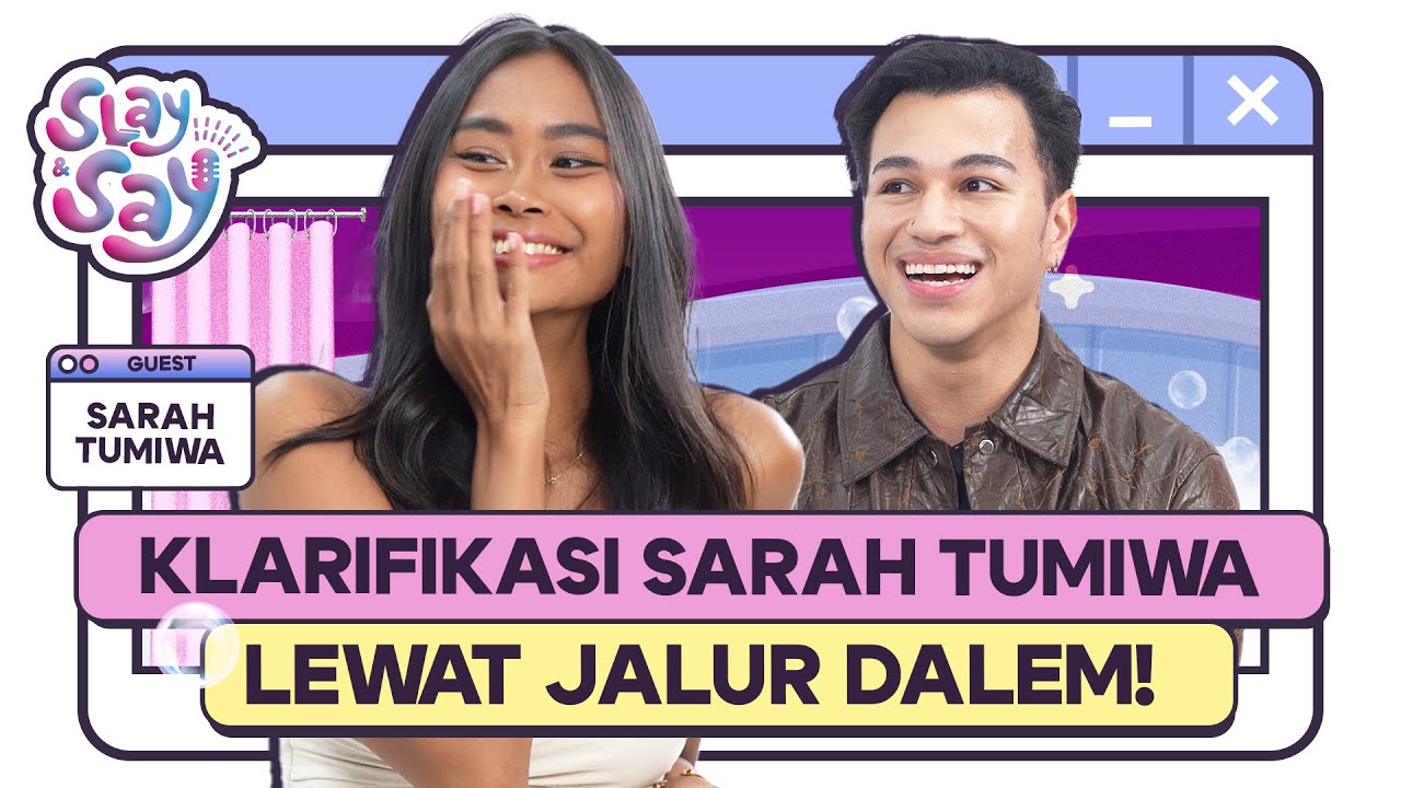 SARAH TUMIWA BONGKAR DRAMA YANG GA PERNAH DI PUBLISH! 