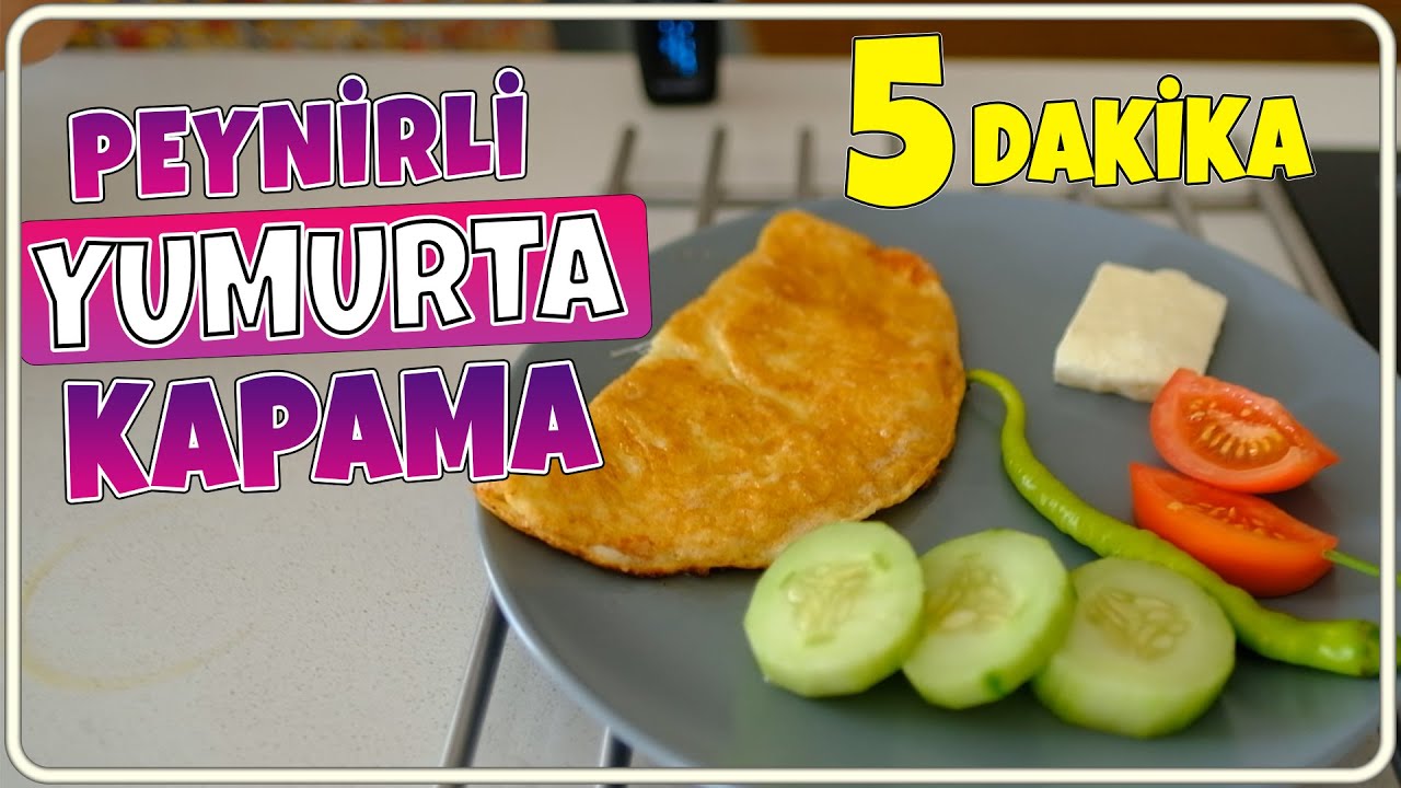 5 DK'DA PEYNİRLİ YUMURTA KAPAMA TARİFİ | Öğrenci Atıştırmalıkları | Reji Mutfakta