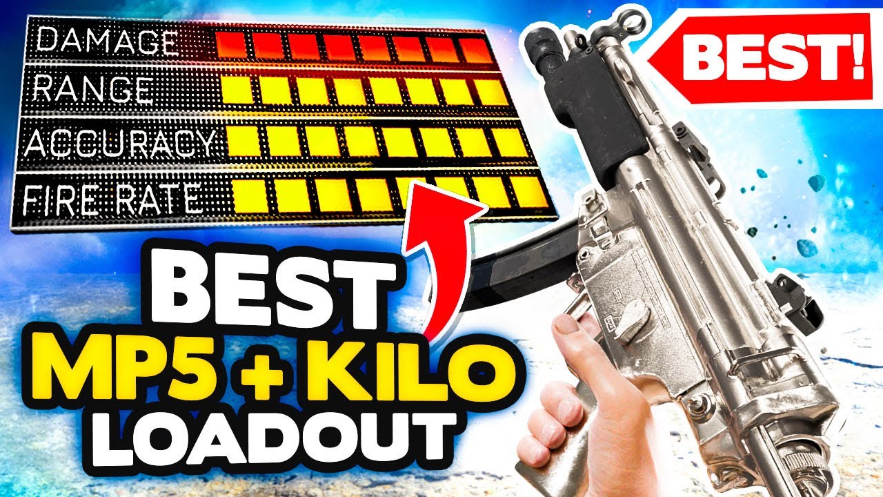 BEST MP5 + KILO Loadout + 20,000 DAMAGE World Record? (Call of Duty Warzone)