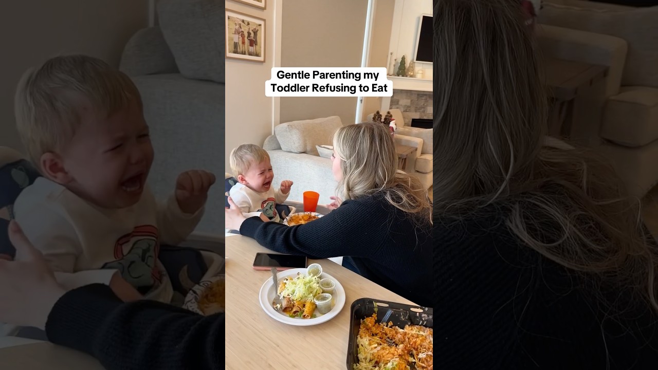 Gentle Parenting my Toddler Refusing to Eat #gentleparenting #parenting #momlife #toddlers
