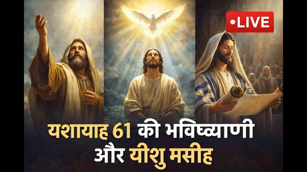 🔥 यशायाह 61 LIVE | प्रभु का आत्मा मुझ पर है | आज जीवन बदलेगा