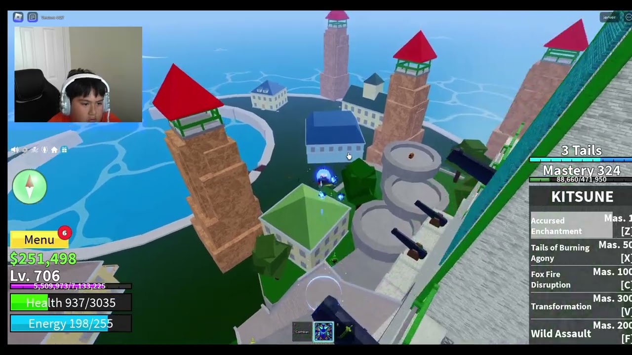 Epic Boss Level Battle Raid defeating Greybeard with my number one fan & his Friendo in Blox Fruits