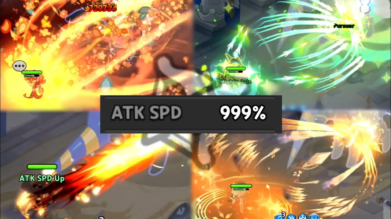All Ranged Cookies with 999% Attack Speed 🔥