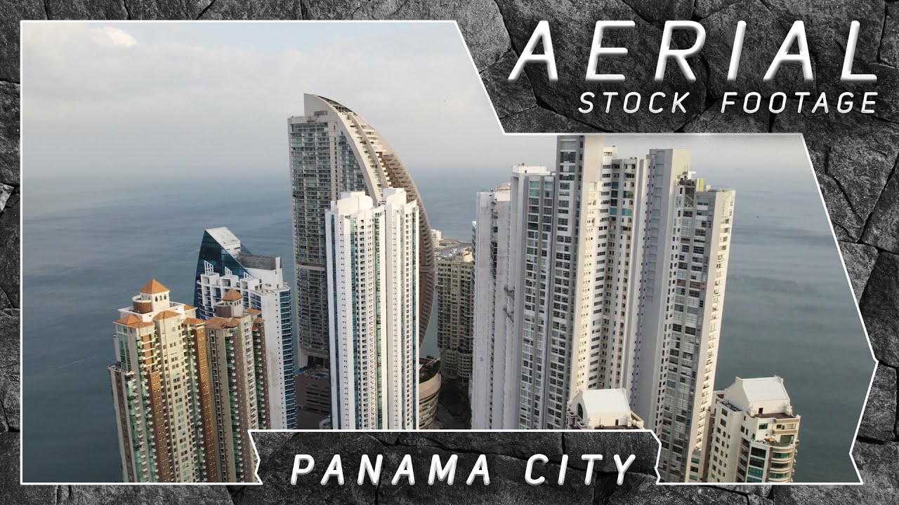 Panama City - Punta Pacifica ● Panama 🇵🇦 | 4K Aerial Drone Stock Footage