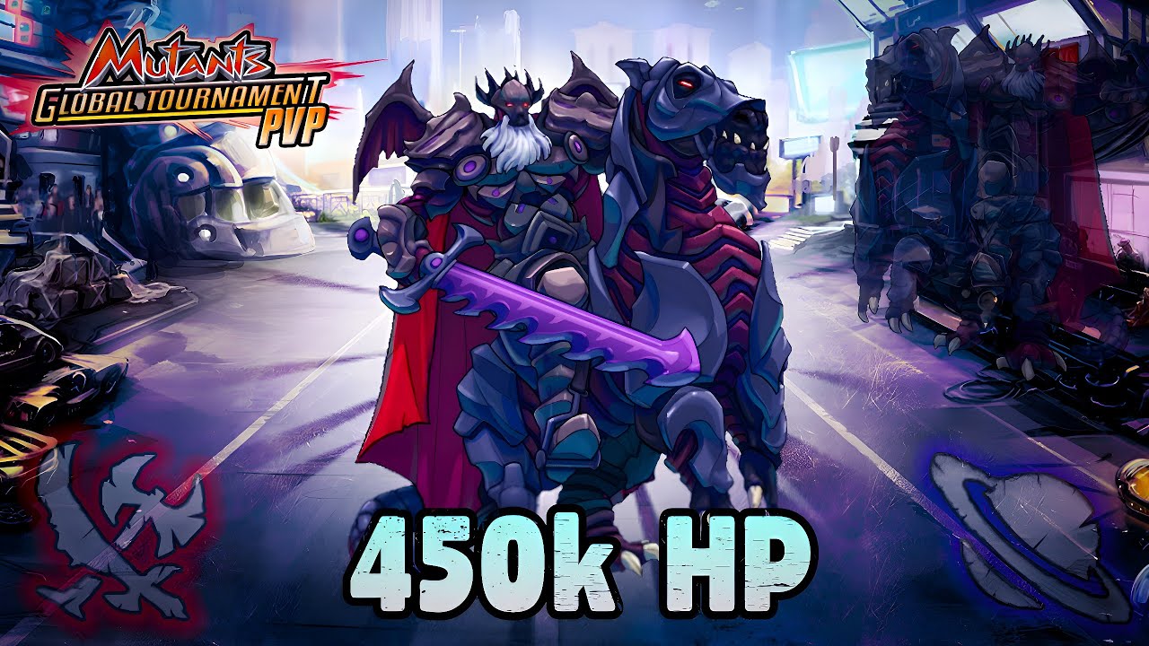 Kolossus with 450K HP in PvP! - Mutants Genetic Gladiators 