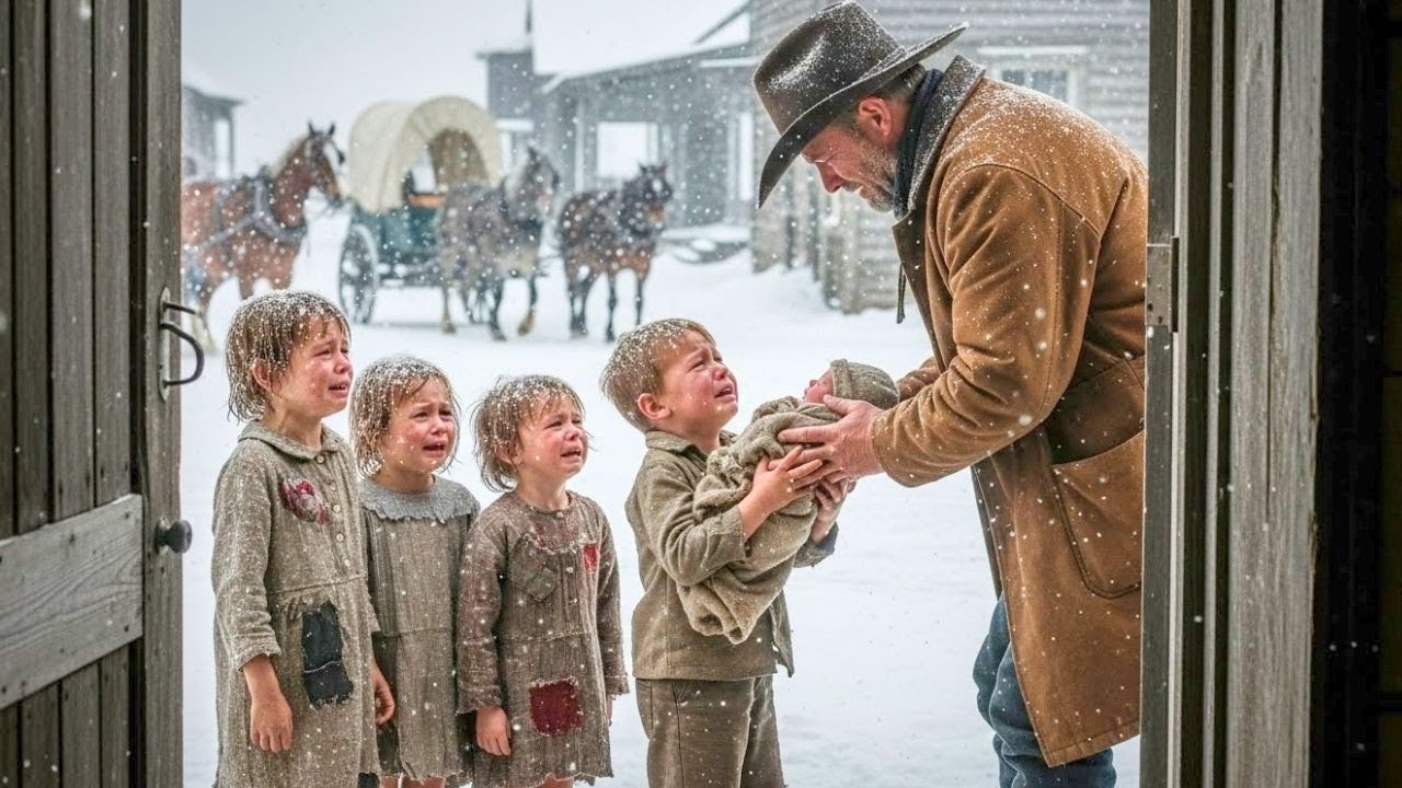 “All of You, Come With Me” — A Lone Cowboy Saved Five Siblings from Being Separated