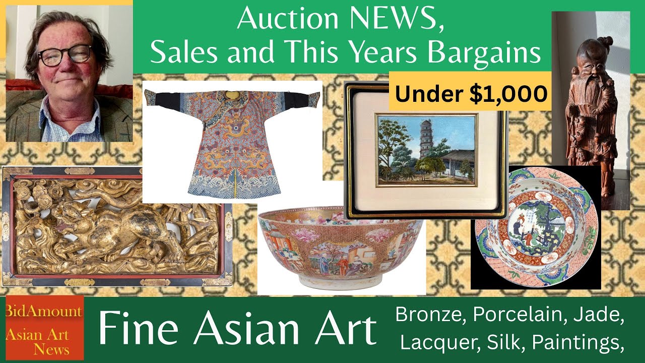 Recent Antique Auction Results and a Look Back At Some Bargains in 2025