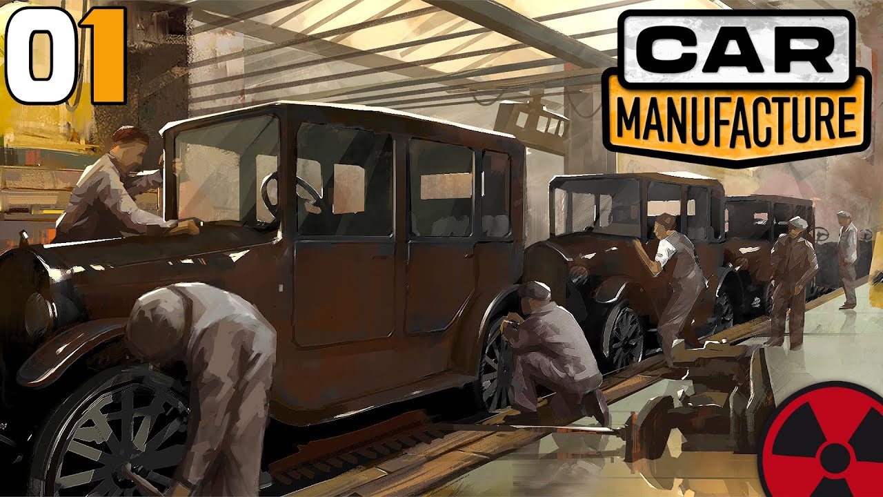 CAR MANUFACTURE - #01: Fließbandproduktion, was gibt es besseres! 🚗 Lets Play Deutsch