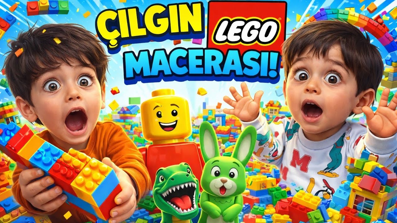 LEGO BİR ANDA YIKILDI 😱 Ahmet & Aras ŞOK OLDU!