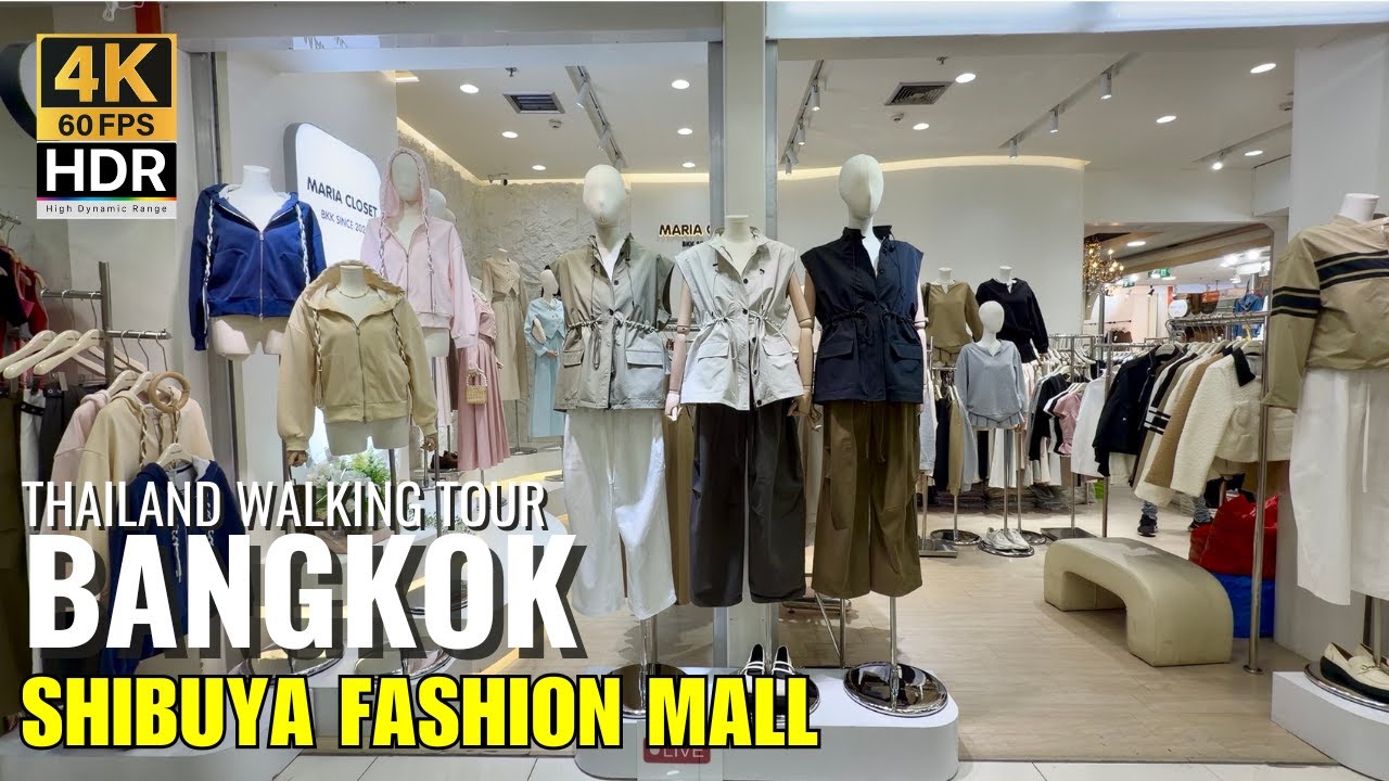 🛍️ Shibuya Pratunam: Bangkok’s Trendy, Affordable Ladies's WHOLESALE Fashion Mall! | 4K HDR
