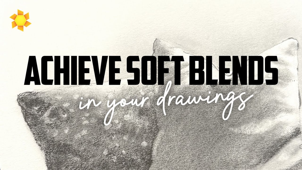 EASY drawing with soft blends. In 3 mediums!