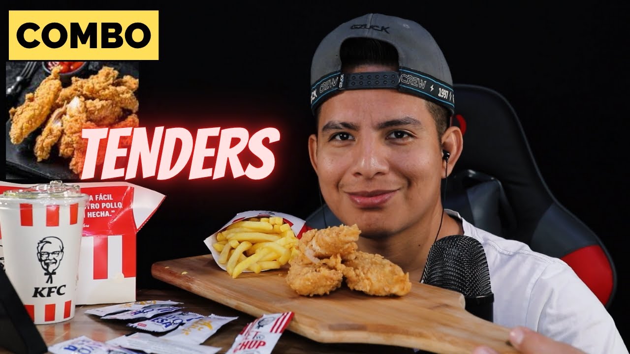 ASMR COMIENDO TENDERS DE KFC - ASMR