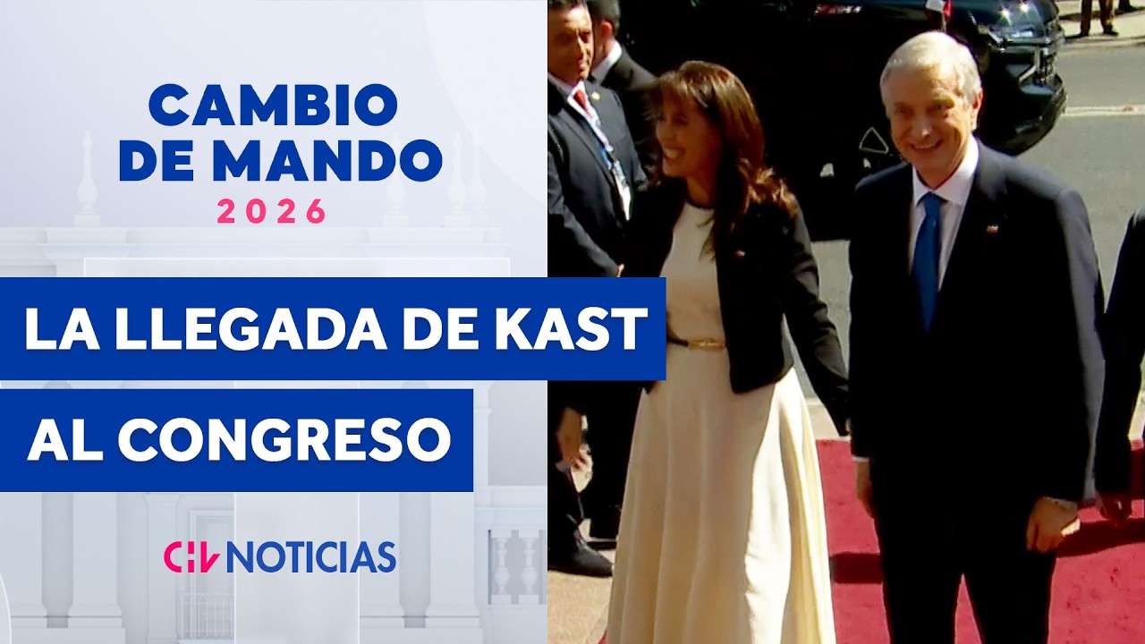 Así fue la llegada de José Antonio Kast al Congreso Nacional para Cambio de Mando - CHV Noticias