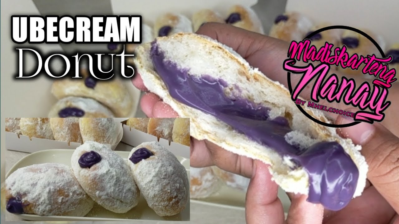 UBE cream Donut by mhelchoice Madiskarteng Nanay