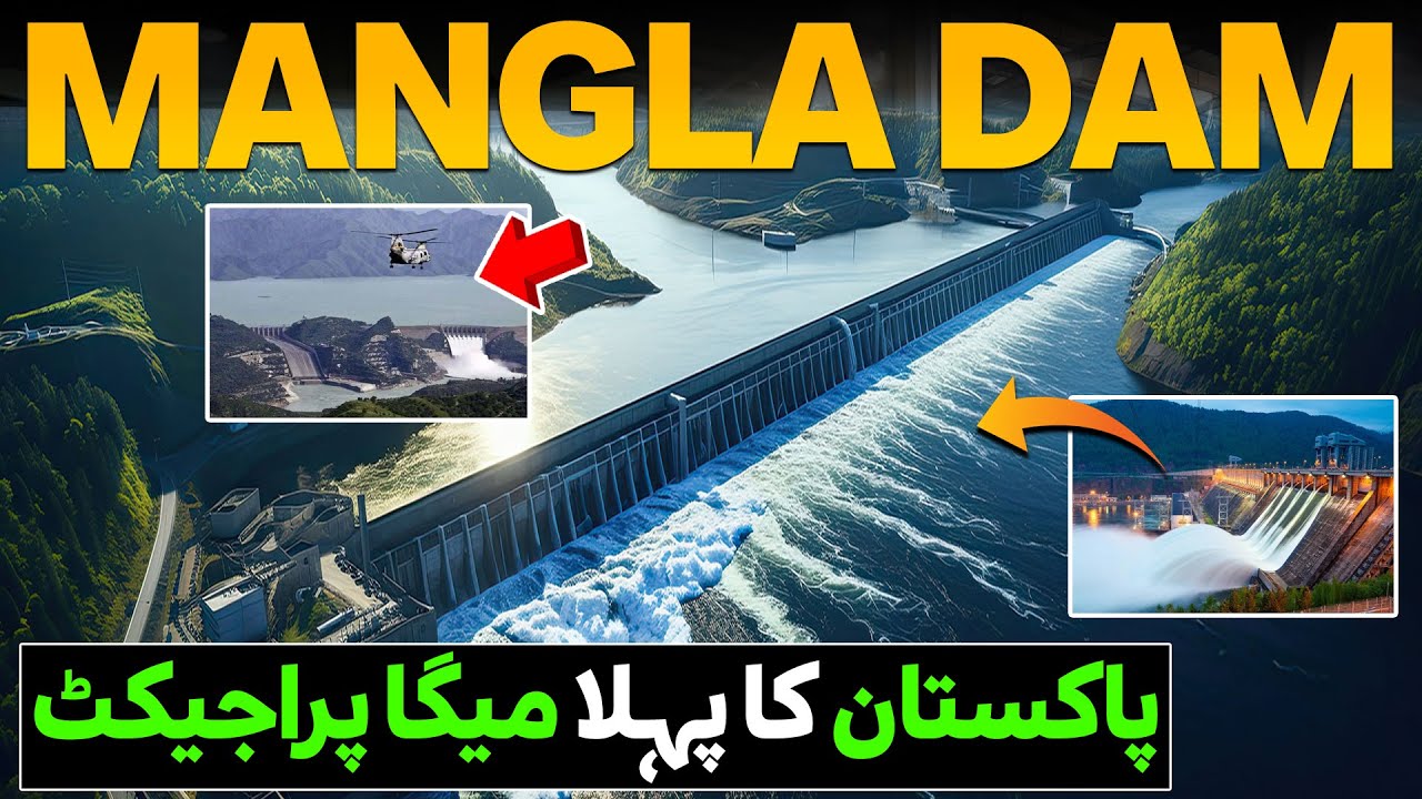 Mangla Dam Pakistan's 1st Mega Project | Historical Mangla Fort | Discover Pakistan