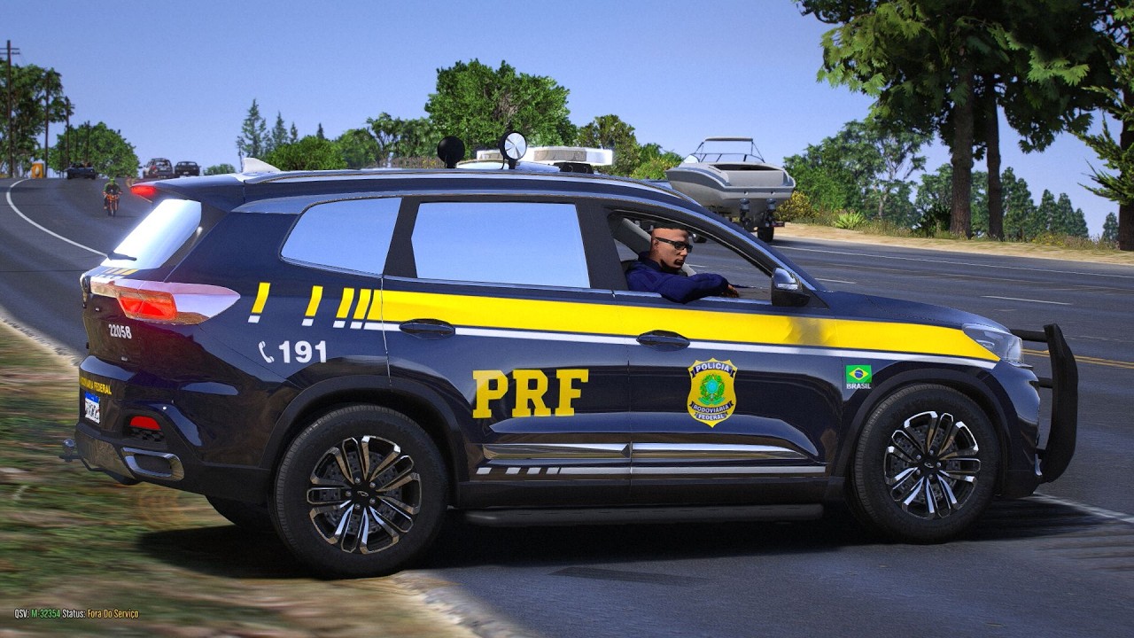 OPERAÇÃO DA PRF NAS RODOVIAS  - POLICIA NO GTA 5