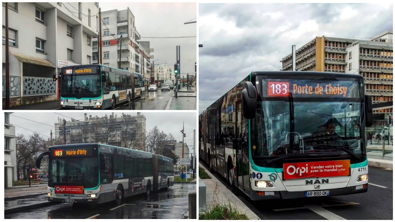 [RATP] La Fin des bus articulé sur la ligne 183 !