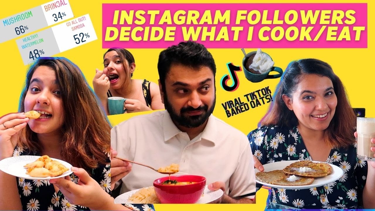 Instagram Followers Decide WHAT I COOK/EAT in a Day (With Recipes) | Tried TikTok Viral Baked Oats🤯