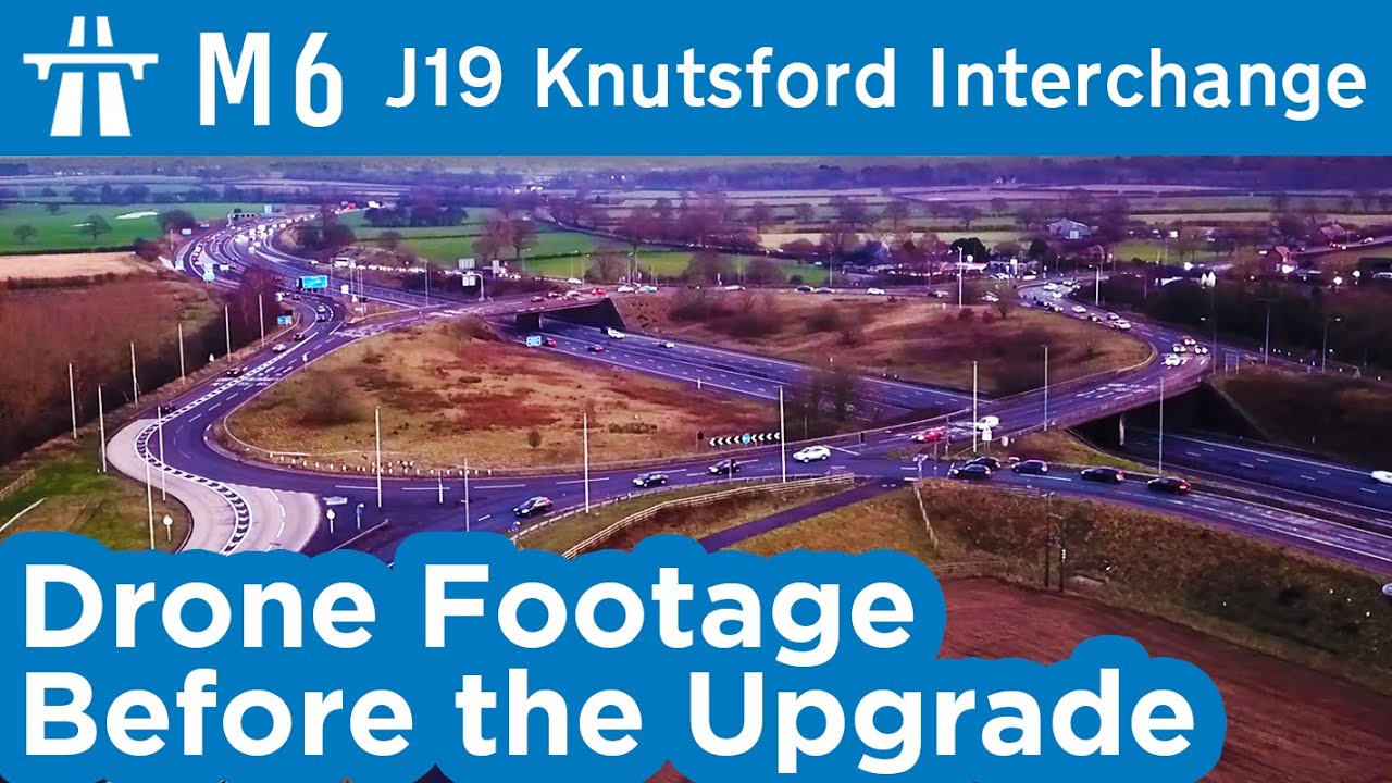 M6 J19 (A556) Knutsford, Before the Upgrade