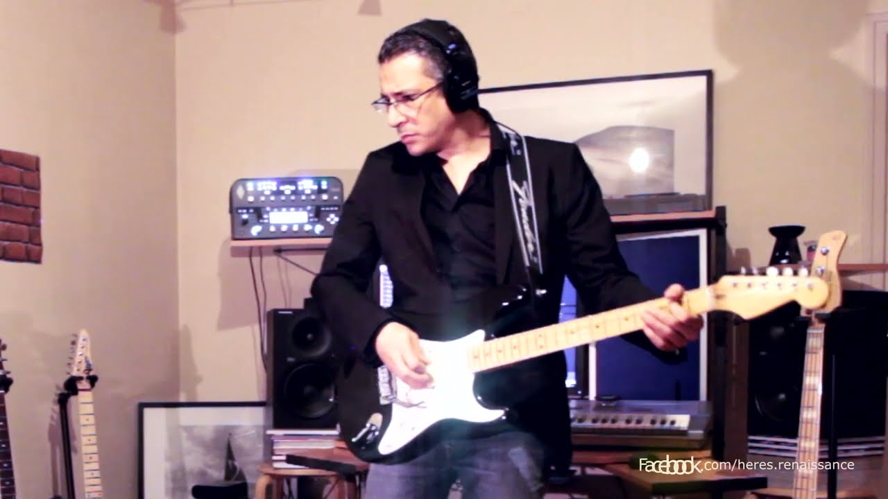 Pink Floyd - On The Turning Away - Guitar Solo Cover by HERES