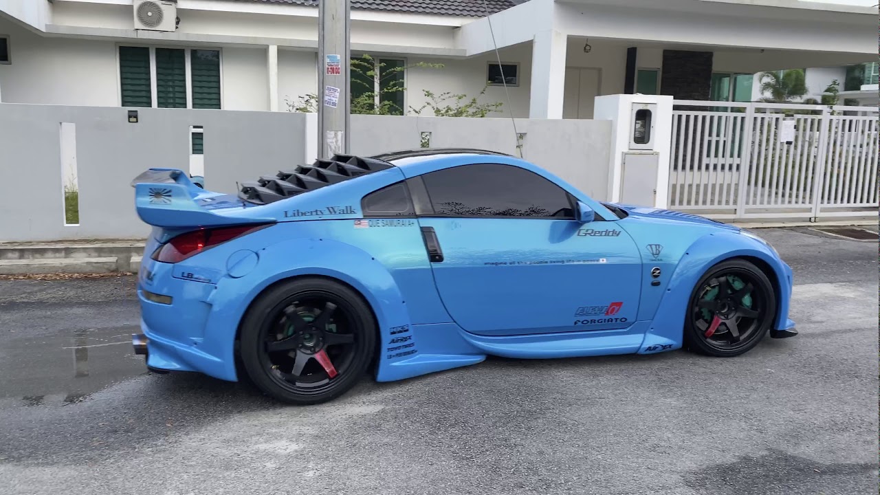 Liberty Walk Nissan Fairlady 350z z33 Que Samurai Alpha