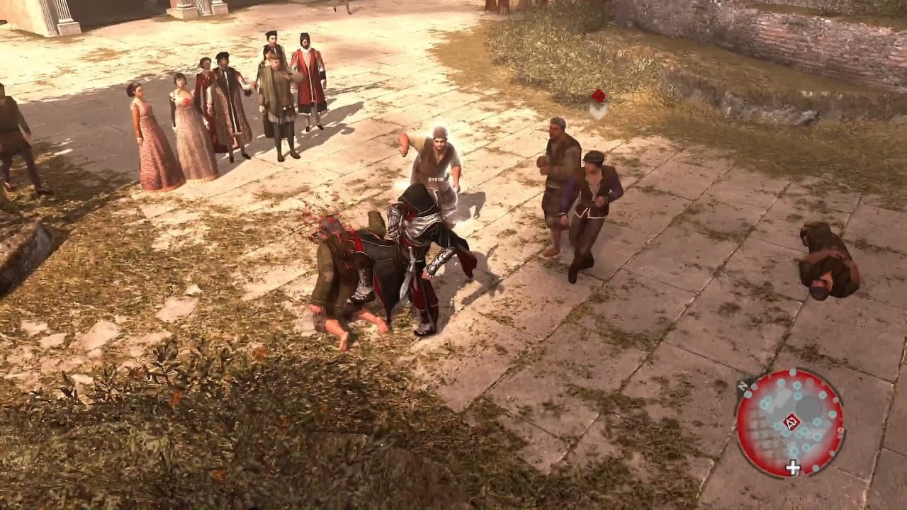 AC Brotherhood - Beat Up Duccio - The Da Vinci Disappearance - Memory 4 Bon Voyage