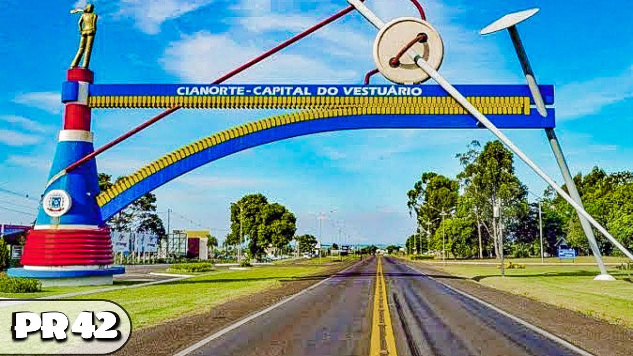 Conhe&ccedil;a CIANORTE - PR. Moto Turismo pelo PARAN&Aacute;.