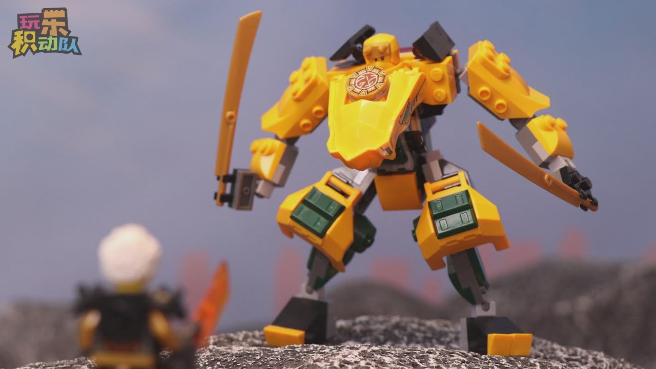 LEGO Ninjiago 71794 Lloyd and Arin's Ninja Team Mechs【Stop Motion Animation】
