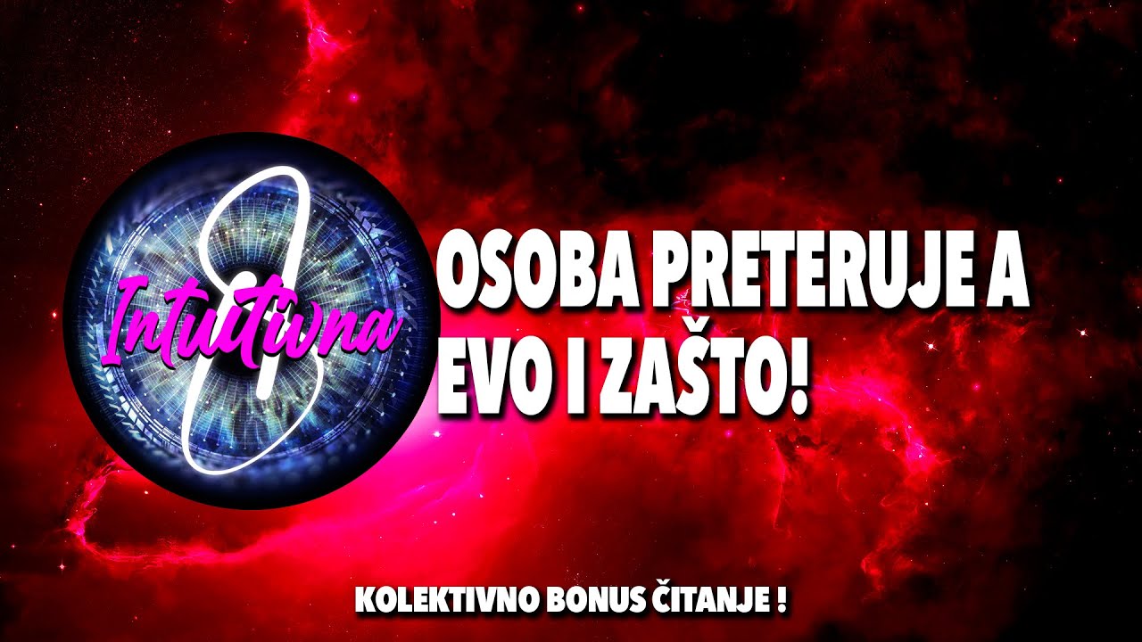 🎲OSOBA PRETERUJE A EVO I ZAŠTO!🎲 Tarot citanje🔮Koletkivno otvaranje @Intuitivna8