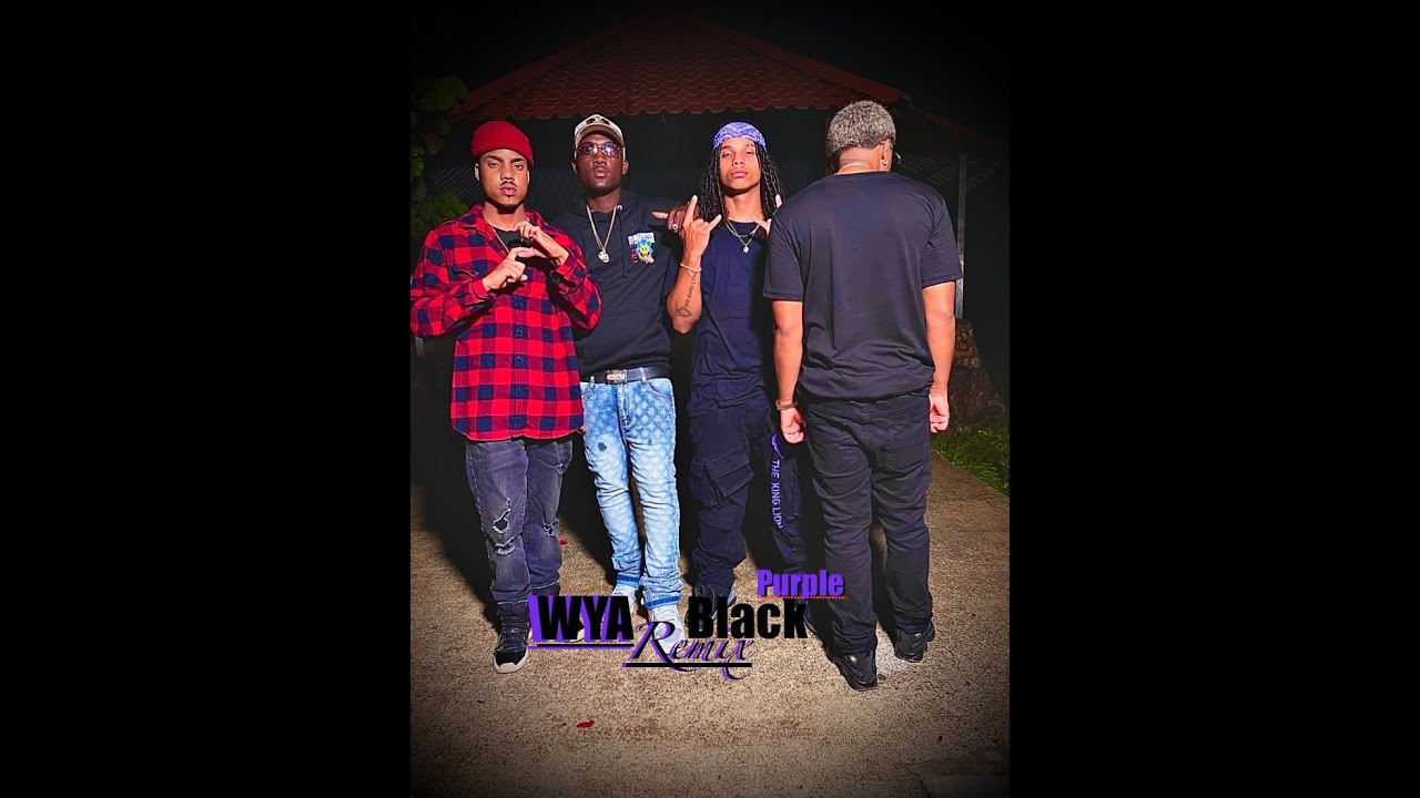 WYA Black Purple⚫️🟣 REMIX - Mali RD - Mark Poow - Bryant Flow - SonErick - (Video Oficial)