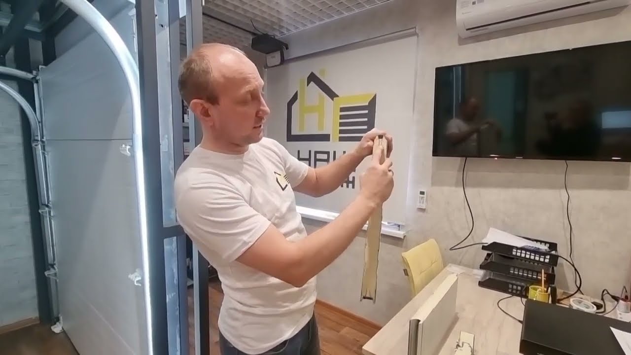 Обзор секционных ворот Дорхан и Алютех.
