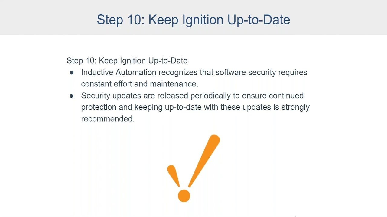 Ignition Security Hardening Guide: Steps 5–10