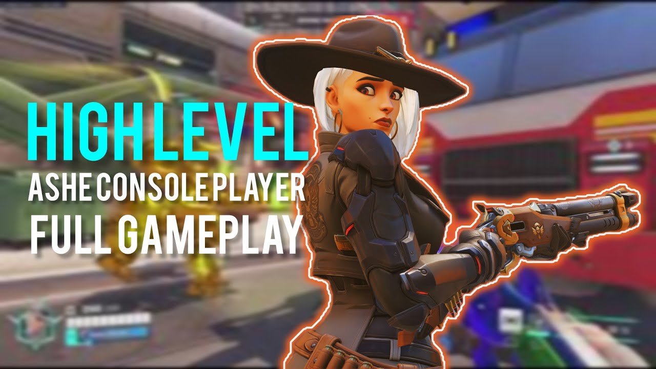 Прохождение игры за Эш на консоли на высоком уровне | Overwatch 2