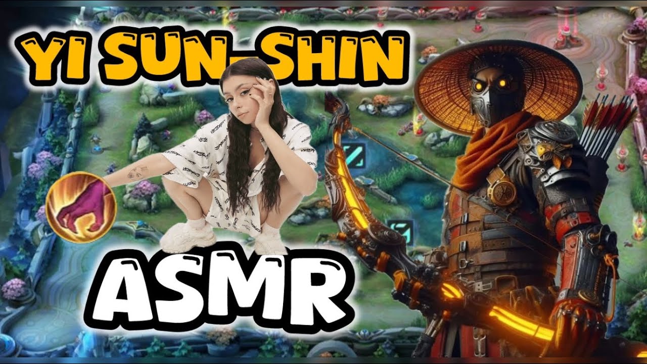 ЛИ СУН-СИН УКЛАДЫВАЕТ ТЕБЯ СПАТЬ. ASMR YI SUN-SHIN MOBILE LEGENDS 