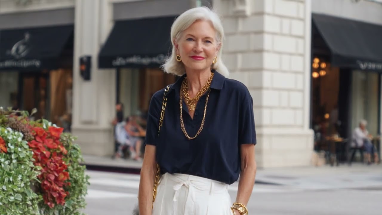 💃 Elegant Fashion for Women Over 50  👜 Ralph Lauren Timeless Style & Outfit Ideas
