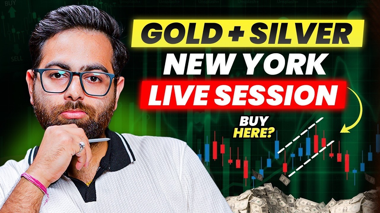 GOLD & SILVER  NFP  Live Trading | Step Traders