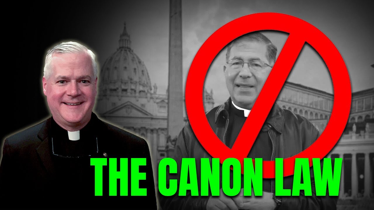 Father Frank Pavone Laicized? 😤What Canon Law ACTUALLY says with Fr. Gerald Murray