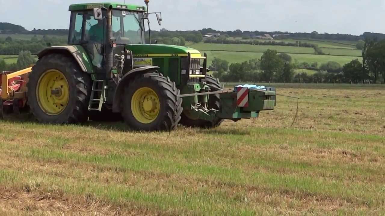 semis mais sur prairie