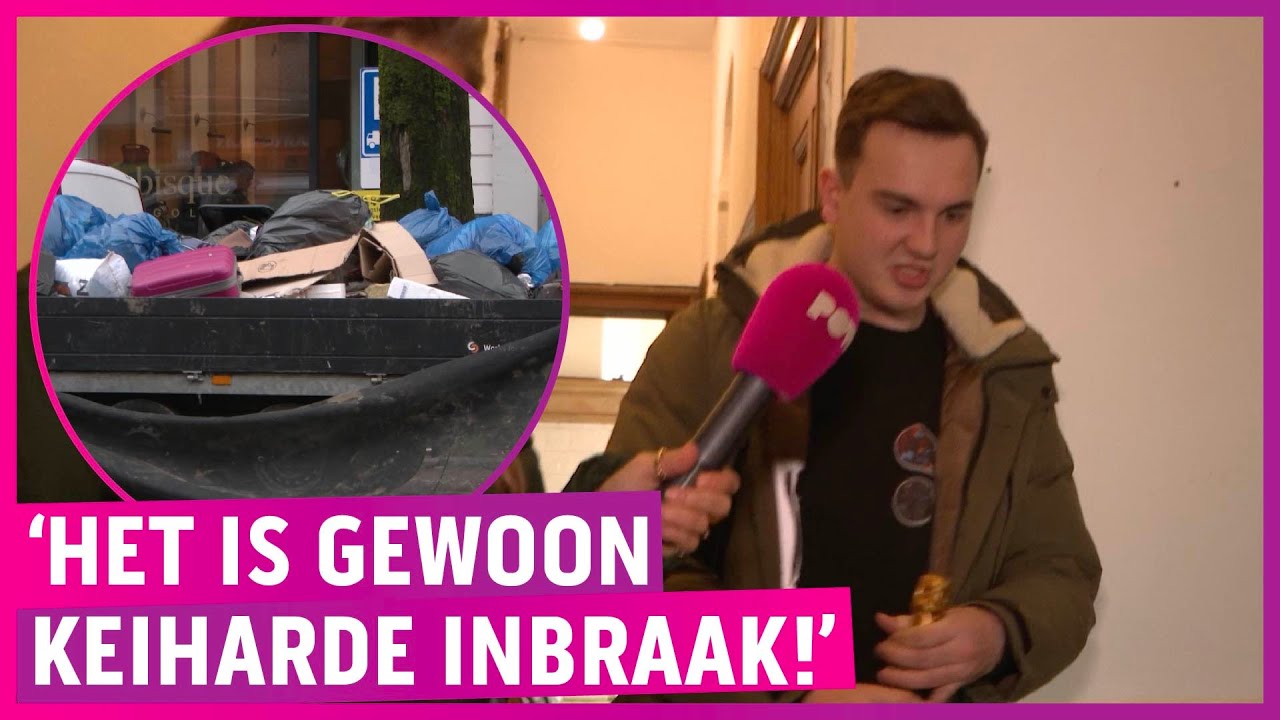 Krakers vluchten, Paul heeft huis terug: 'Het is echt heel vies!'
