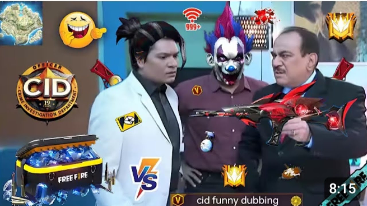 CID+freefire comady video 
