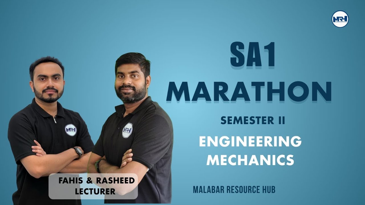 2021| SA-1 | ENGINEERING MECHANICS