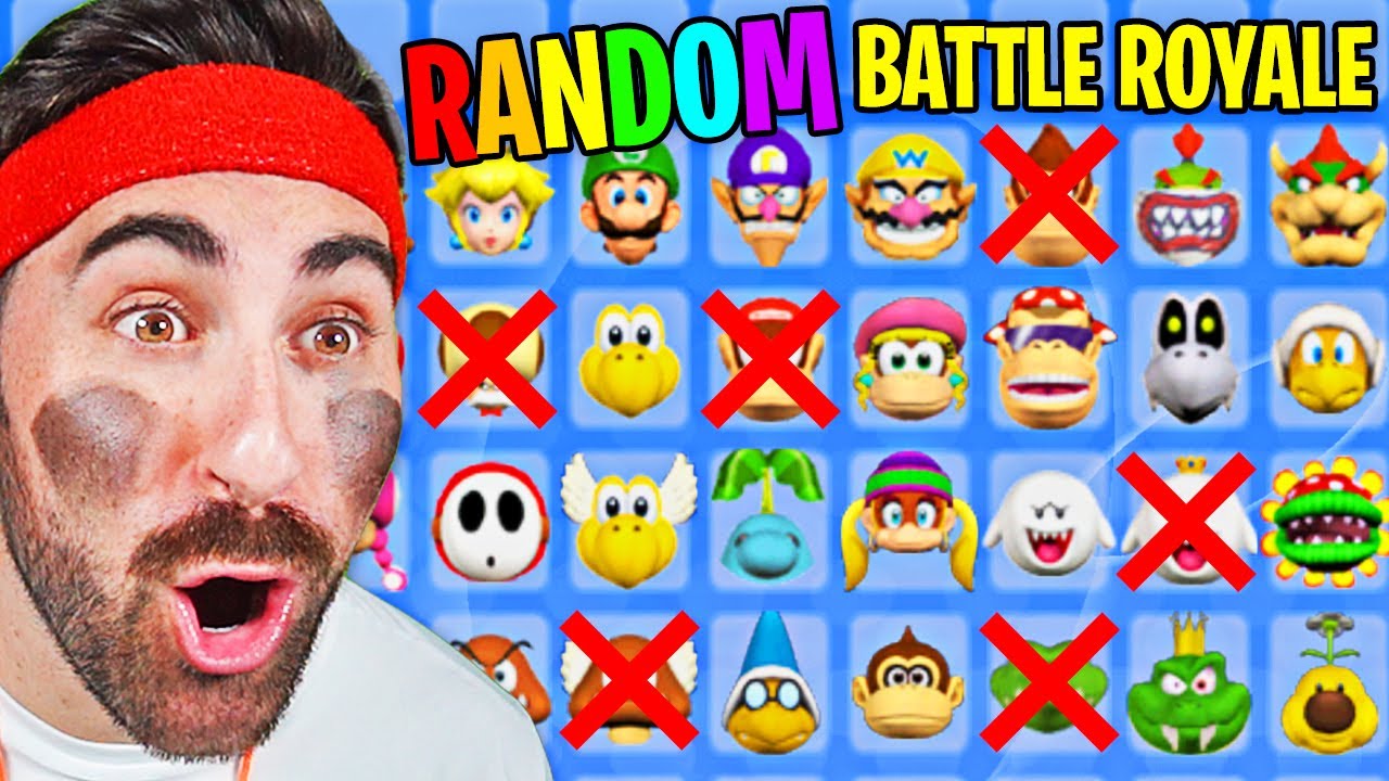 When you make Mario Baseball a RANDOM Battle Royale...
