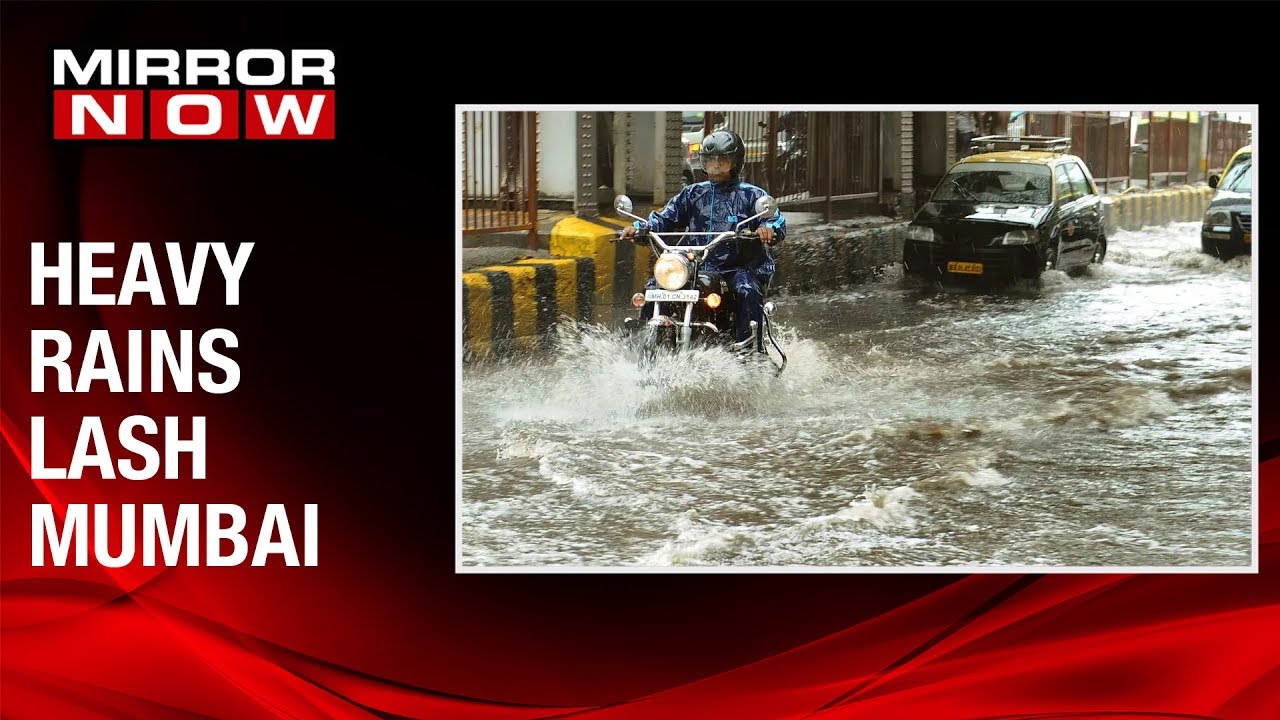 Heavy rains lash Mumbai, waterlogging reported in many areas
