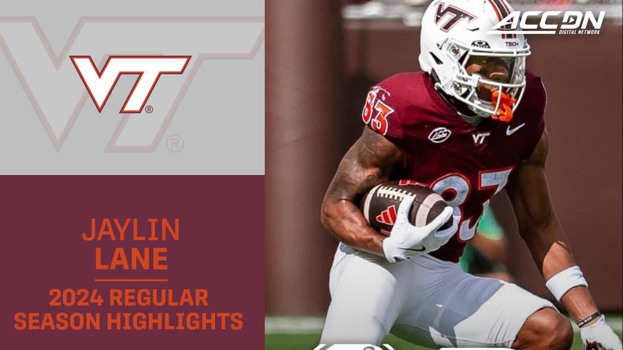 Jaylin Lane 2024 Regular Season Highlights | Virginia Tech WR