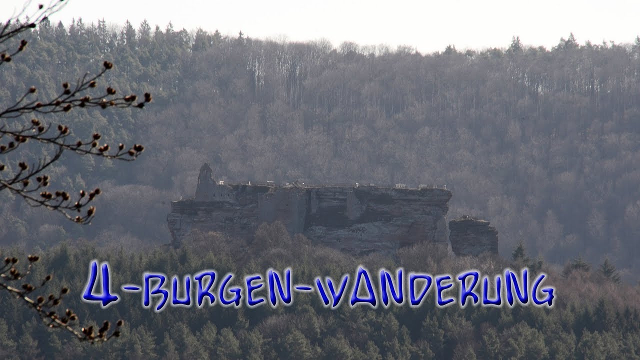 25.02.2019 : 4-Burgen-Wanderung : Fleckenstein, Loewenstein, Hohenburg, Wegelnburg